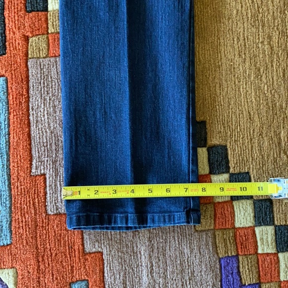 Draper’s and Damon’s Cotton & Spandex Denim Pants Suit Sparkles Beading - Picture 12 of 16